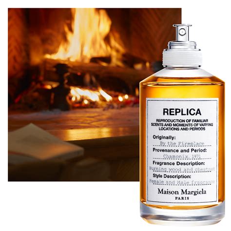 replica cologne fireplace|maison margiela by the fire.